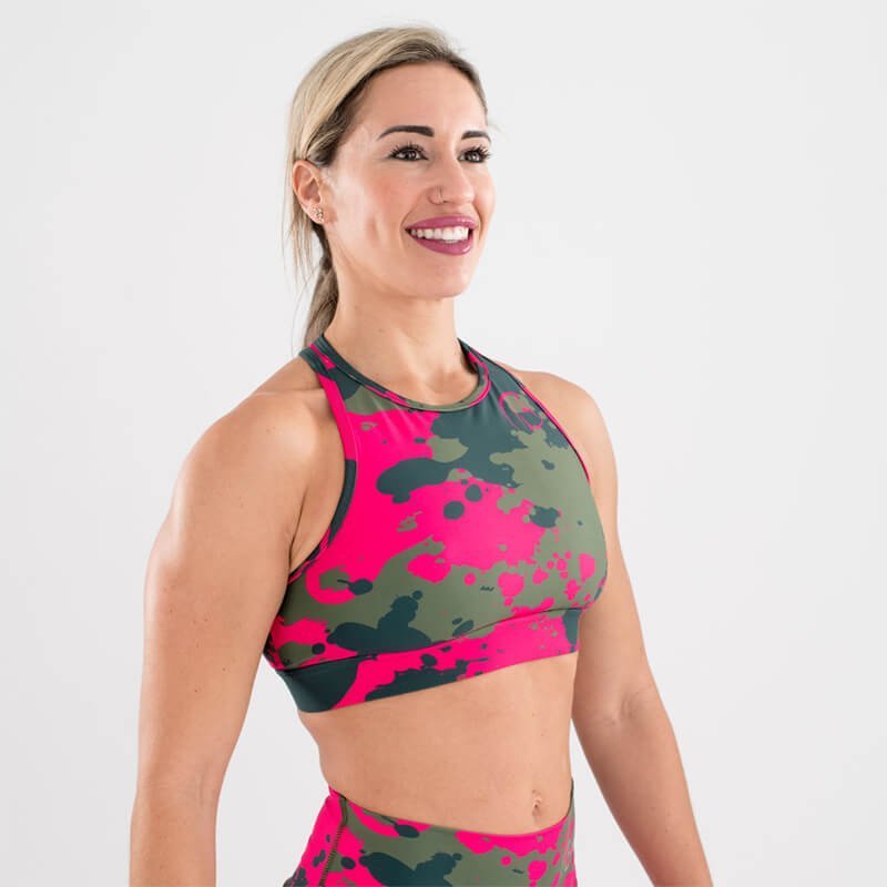 Sujetador Deportivo Xtamina Luxe (Clash Pink/Green) 3 Sujetador Deportivo Xtamina Luxe (Clash Pink/Green) - Imagen 3