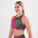 Sujetador Deportivo Xtamina Luxe (Clash Pink/Green)