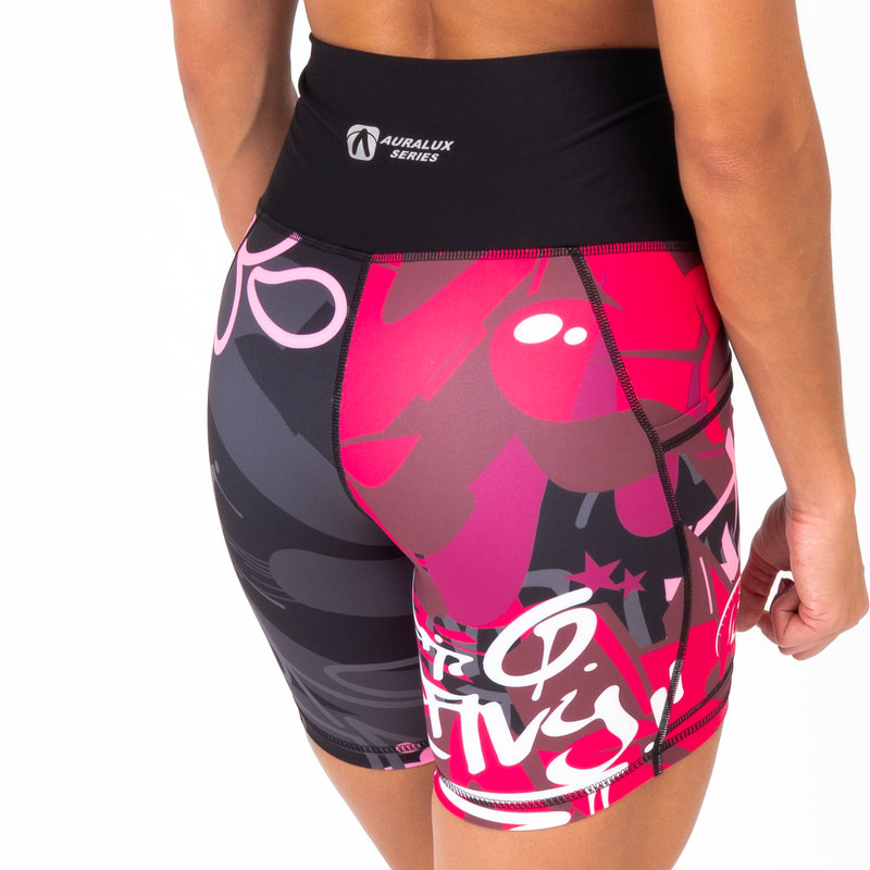 Pantalón Corto AuraLux II 6" Tights Cintura Alta (Lift Heavy) 2 Pantalón Corto AuraLux II 6" Tights Cintura Alta (Lift Heavy) - Imagen 2