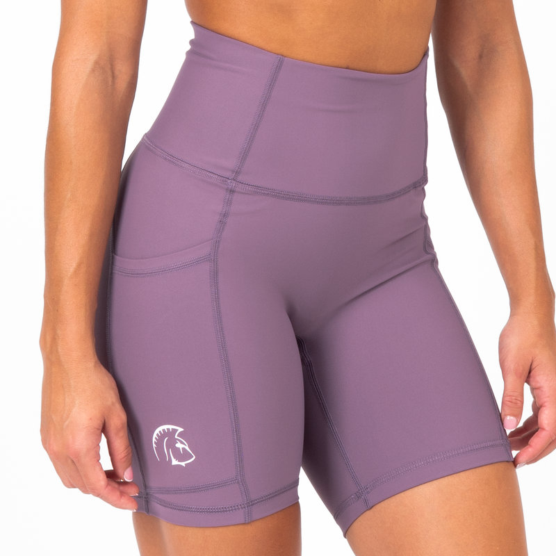 Pantalón Corto AuraLux II 6" Tights Cintura Alta (Core Light Tyrian) 3 Pantalón Corto AuraLux II 6" Tights Cintura Alta (Core Light Tyrian) - Imagen 3