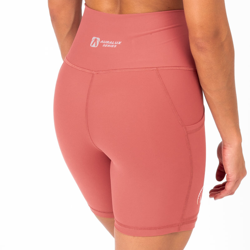 Pantalón Corto AuraLux II 6" Tights Cintura Alta (Core Rose Pink) 2 Pantalón Corto AuraLux II 6" Tights Cintura Alta (Core Rose Pink) - Imagen 2