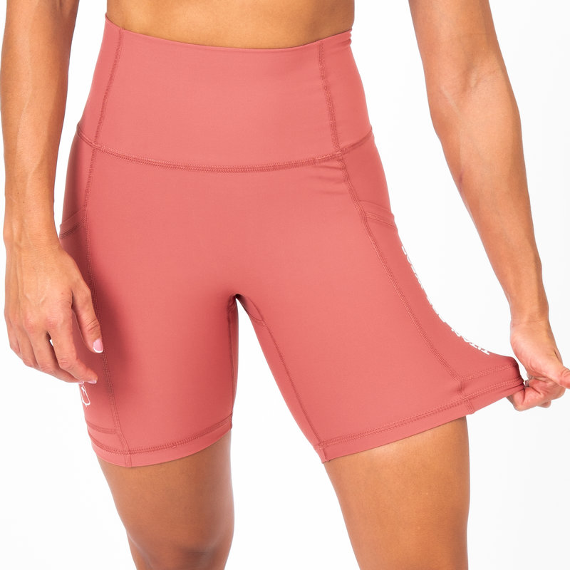 Pantalón Corto AuraLux II 6" Tights Cintura Alta (Core Rose Pink) 4 Pantalón Corto AuraLux II 6" Tights Cintura Alta (Core Rose Pink) - Imagen 4