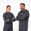 Sudadera cross training UNISEX con cremallera ClimaGuard Core Slate Grey,,,