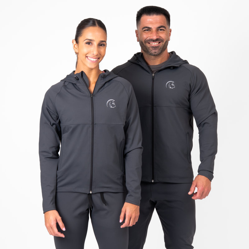 Sudadera UNISEX con cremallera Climaguard CROSS SHIELD (Core Slate Grey) 3 Sudadera UNISEX con cremallera Climaguard CROSS SHIELD (Core Slate Grey) - Imagen 3