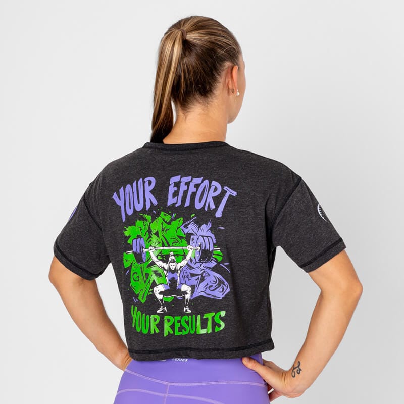 Camiseta Ecoactive Crop Tee (Effort = Results) 2 Camiseta Ecoactive Crop Tee (Effort = Results) - Imagen 2