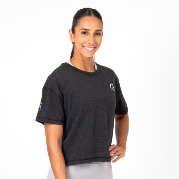 Camiseta cross training Crop Tee Athlete,,,