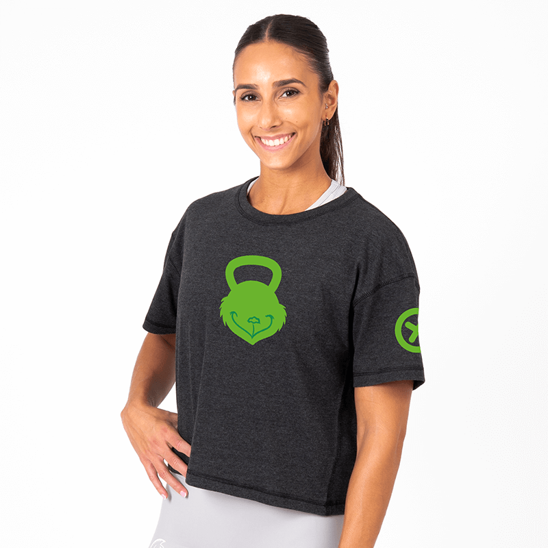 Camiseta Ecoactive Crop Tee II (Grinch Fit) Edición Limitada 3 Camiseta Ecoactive Crop Tee II (Grinch Fit) Edición Limitada - Imagen 3