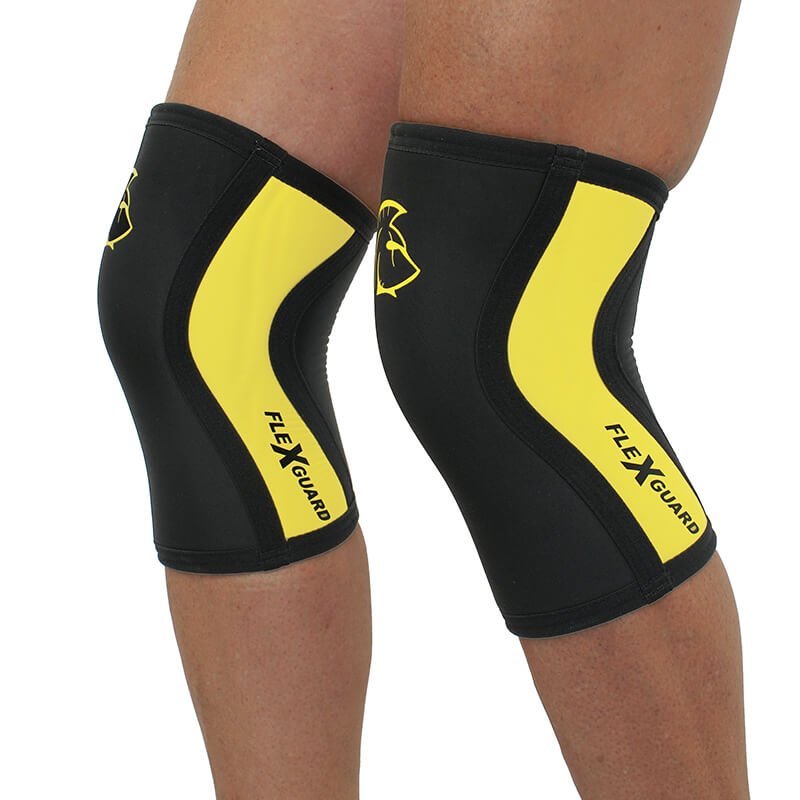 Rodilleras FlexGuard (Core Black/Yellow) 2 Rodilleras FlexGuard (Core Black/Yellow) - Imagen 2