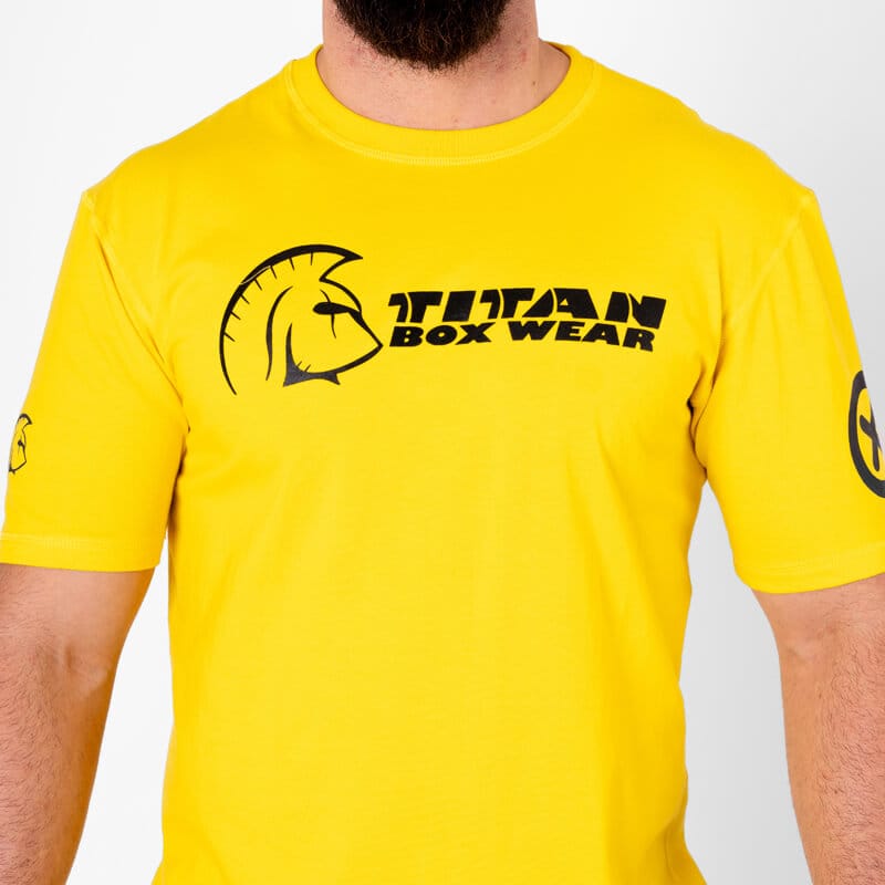 Camiseta Ecoactive (Cross Core Yellow/Black) 4 Camiseta Ecoactive (Cross Core Yellow/Black) - Imagen 4