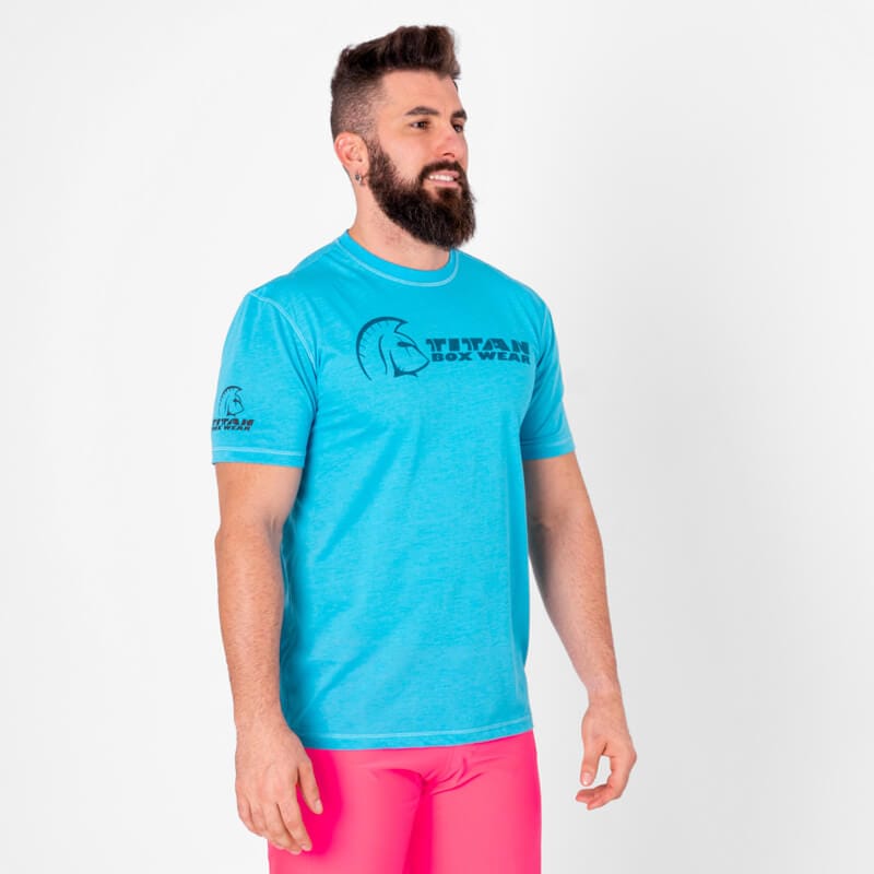 Camiseta Ecoactive (Cross Core Light Blue) 1 Camiseta cross training Cross Core Light Blue