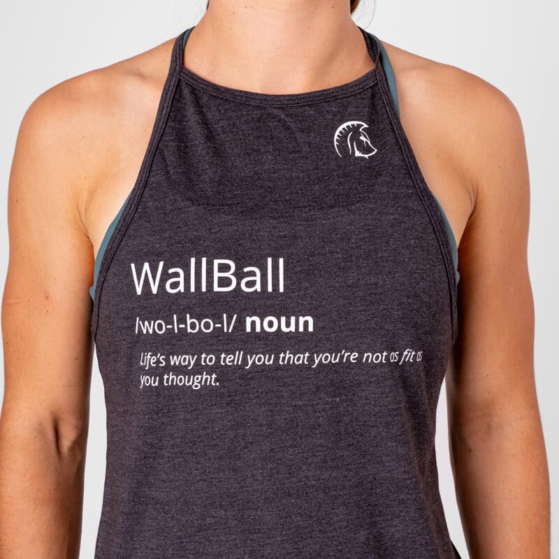 Camiseta sin mangas Ecoactive Halter (WallBall Black) 4 Camiseta sin mangas Ecoactive Halter (WallBall Black) - Imagen 4