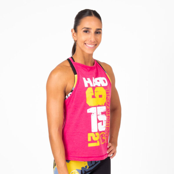 Camiseta cross training sin mangas Halter Go Franny Pink,,,