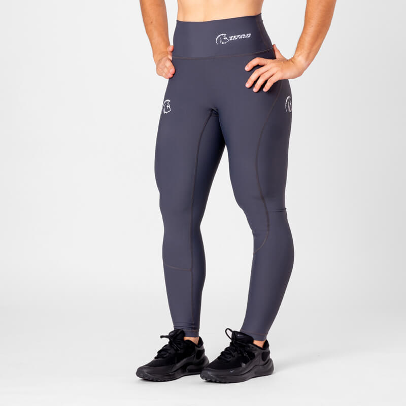 Mallas largas AuraLux II Tights Cintura Alta (Core Slate Grey) 1 Mallas cross training Core Slate Grey