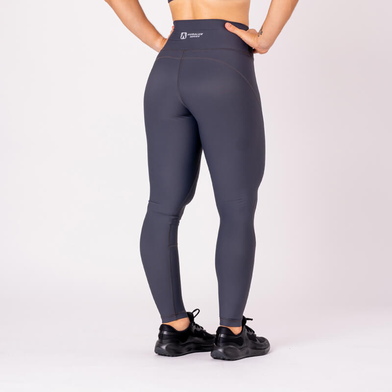 Mallas largas AuraLux II Tights Cintura Alta (Core Slate Grey) 2 Mallas largas AuraLux II Tights Cintura Alta (Core Slate Grey) - Imagen 2