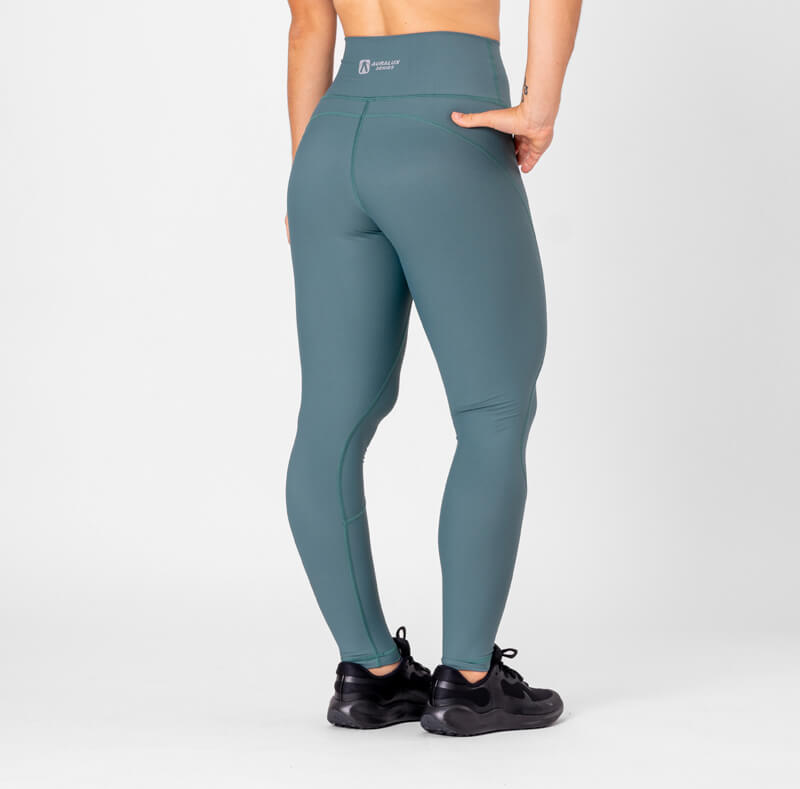 Mallas largas AuraLux II Tights Cintura Alta (Core Forest Green) 2 Mallas largas AuraLux II Tights Cintura Alta (Core Forest Green) - Imagen 2