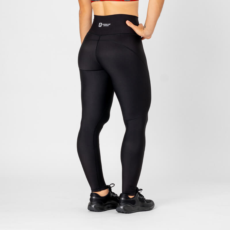 Mallas largas AuraLux II Tights Cintura Alta (Core Black) 2 Mallas largas AuraLux II Tights Cintura Alta (Core Black) - Imagen 2