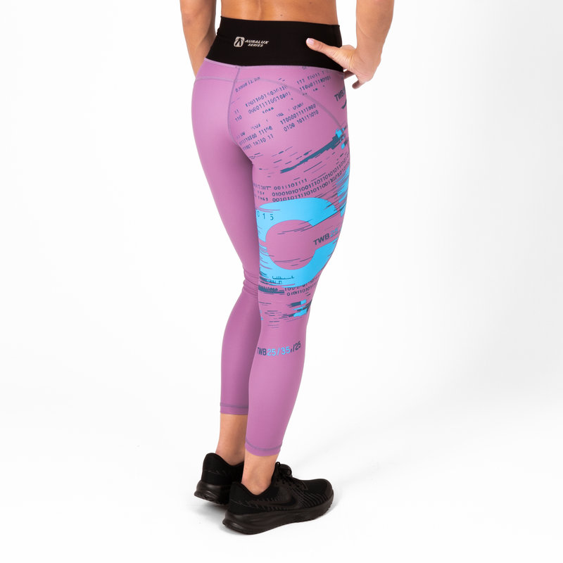Mallas largas AuraLux II Tights Cintura Alta (CF Forever II Tyrian) 2 Mallas largas AuraLux II Tights Cintura Alta (CF Forever II Tyrian) - Imagen 2