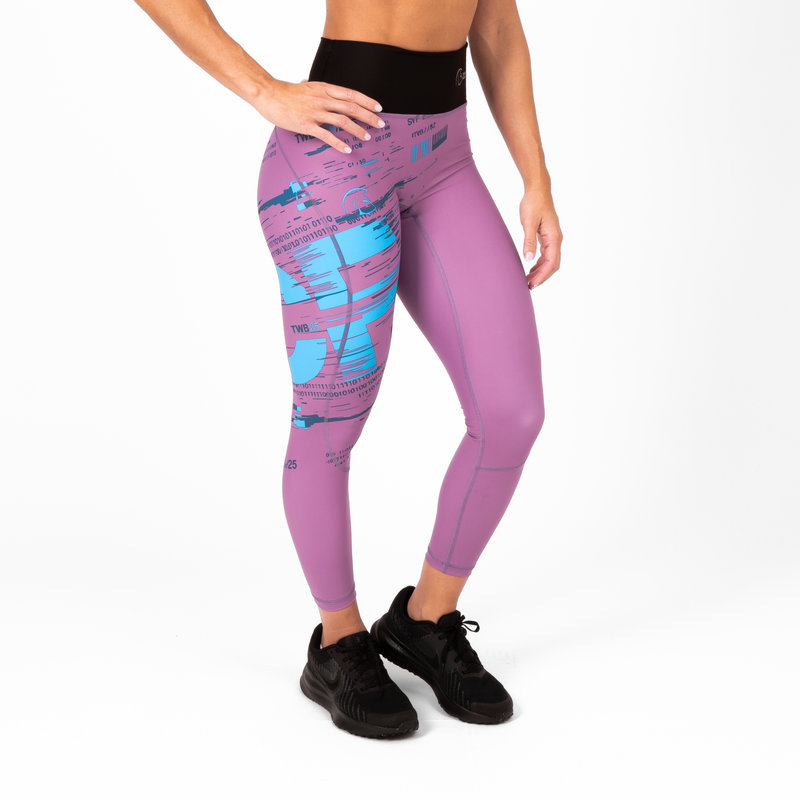Mallas largas AuraLux II Tights Cintura Alta (CF Forever II Tyrian) 3 Mallas largas AuraLux II Tights Cintura Alta (CF Forever II Tyrian) - Imagen 3