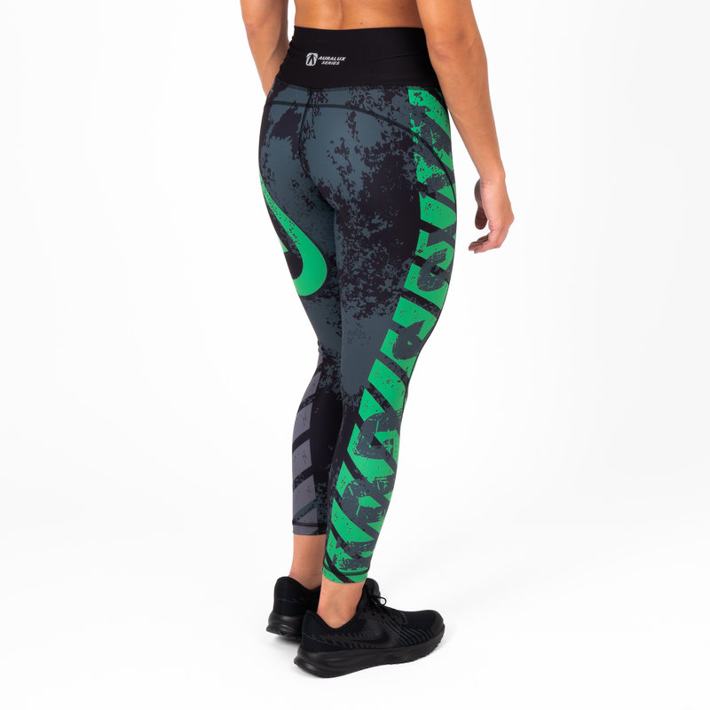 Mallas largas AuraLux II Tights Cintura Alta (Go Franny Green) 2 Mallas largas AuraLux II Tights Cintura Alta (Go Franny Green) - Imagen 2