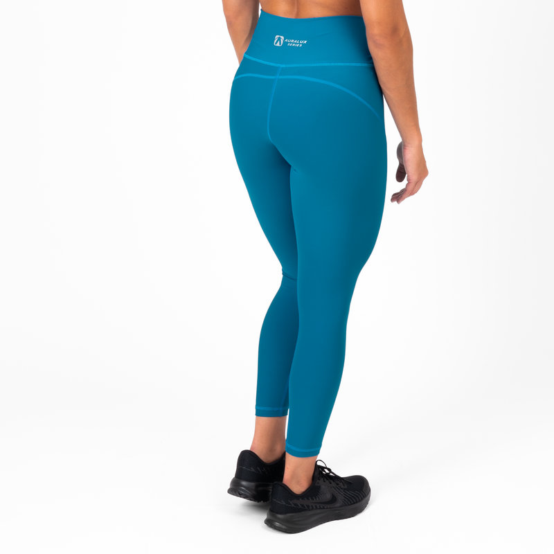 Mallas largas AuraLux II Tights Cintura Alta (Core Dark Teal) 2 Mallas largas AuraLux II Tights Cintura Alta (Core Dark Teal) - Imagen 2