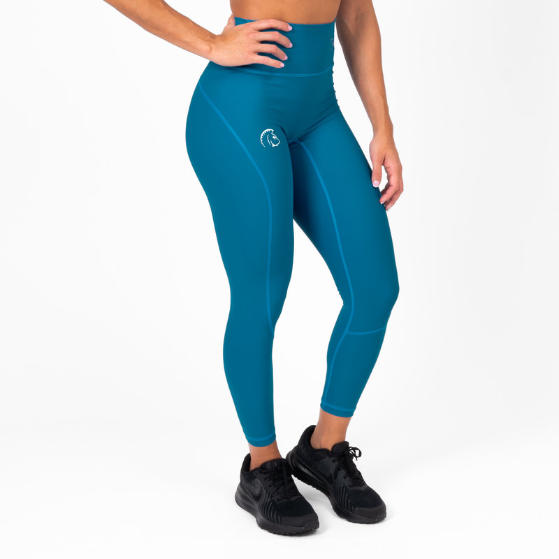 Mallas largas AuraLux II Tights Cintura Alta (Core Dark Teal) 3 Mallas largas AuraLux II Tights Cintura Alta (Core Dark Teal) - Imagen 3