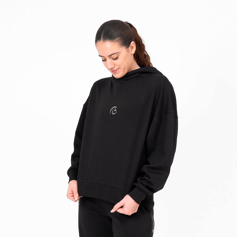 Sudadera Mujer Oversize con Capucha ClimaGuard Flow (Barbell Witch) 2 Sudadera Mujer Oversize con Capucha ClimaGuard Flow (Barbell Witch) - Imagen 2