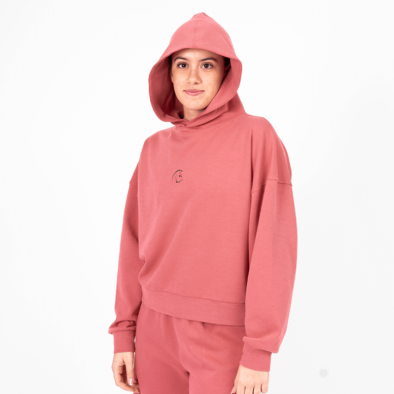Sudadera Mujer Oversize con Capucha ClimaGuard Flow (Barbell Brat) 3 Sudadera Mujer Oversize con Capucha ClimaGuard Flow (Barbell Brat) - Imagen 3