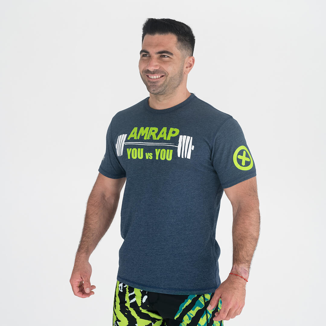 Camiseta Ecoactive (AMRAP Navy/Green) 3 Camiseta Ecoactive (AMRAP Navy/Green) - Imagen 3
