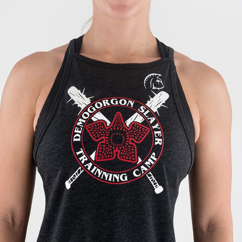 Camiseta sin mangas Ecoactive Halter (Demogorgon Slayer) 4 Camiseta sin mangas Ecoactive Halter (Demogorgon Slayer) - Imagen 4