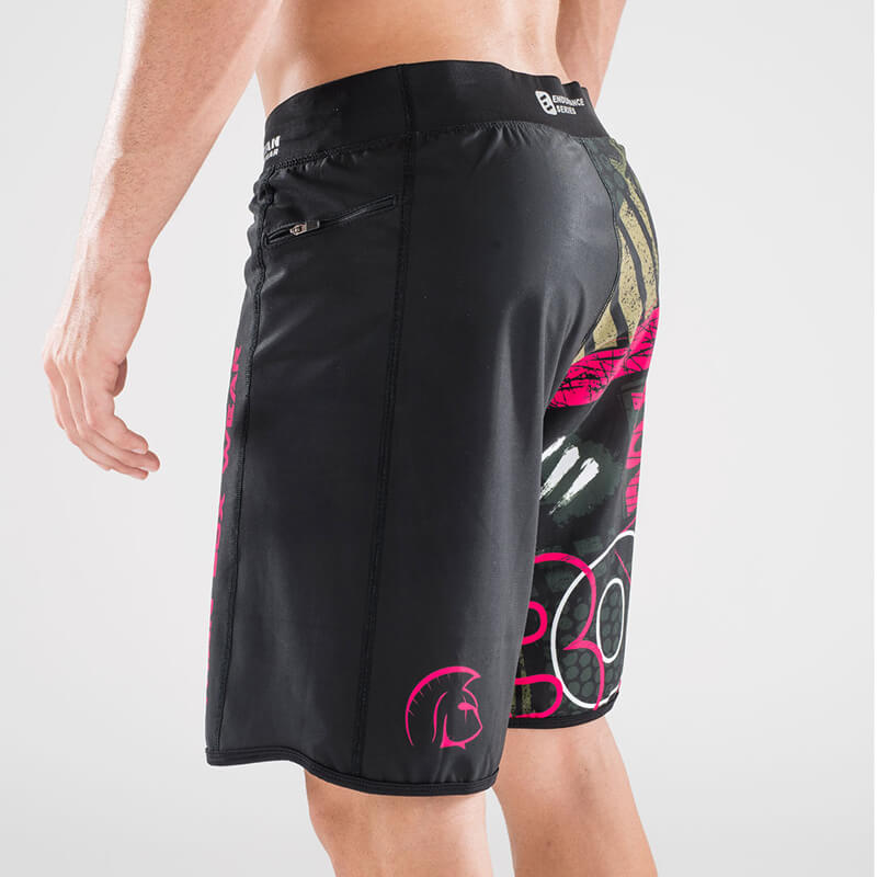 Pantalón Corto Endurance (Box Junkie Green/Pink) 2 Pantalón Corto Endurance (Box Junkie Green/Pink) - Imagen 2