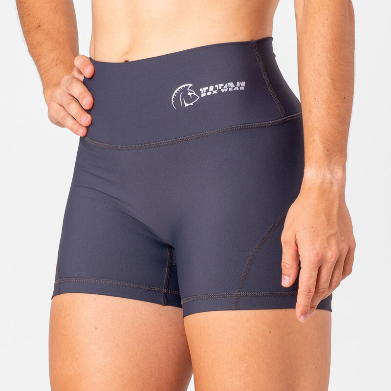 Pantalón corto AuraLux II Booty Cintura Alta (Core Slate Grey) 1 Pantalón cross training Core Slate Grey