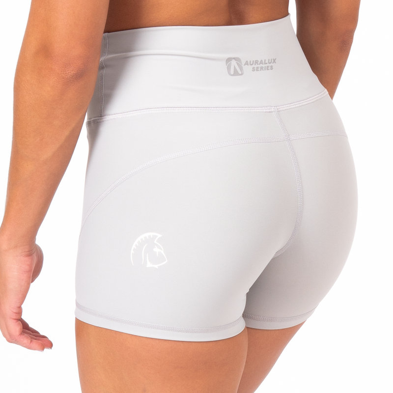 Pantalón corto AuraLux II Booty Cintura Alta (Core Light Grey) 4 Pantalón corto AuraLux II Booty Cintura Alta (Core Light Grey) - Imagen 4