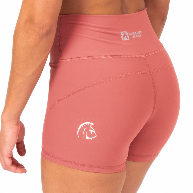 Pantalón corto AuraLux II Booty Cintura Alta (Core Rose Pink) 4 Pantalón corto AuraLux II Booty Cintura Alta (Core Rose Pink) - Imagen 4