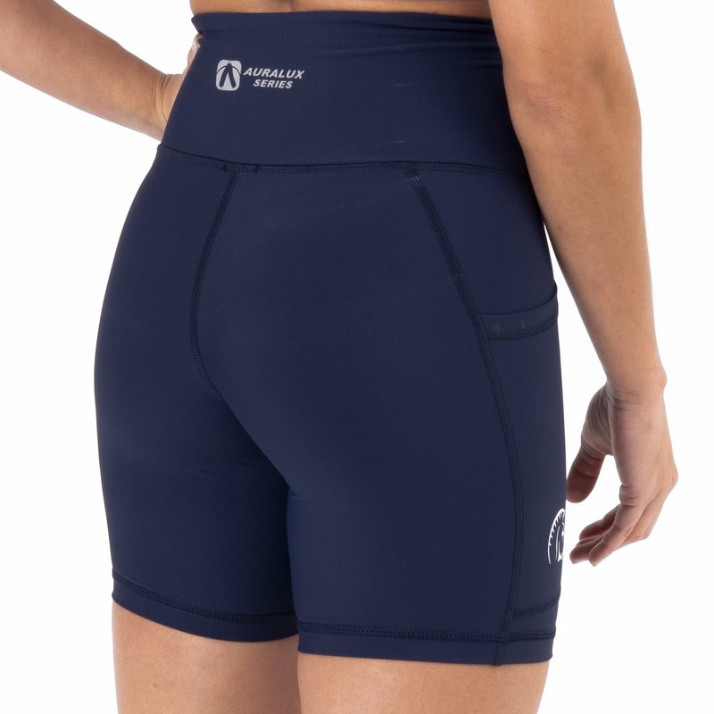 Pantalón Corto AuraLux II 6" Tights Cintura Alta (Core Deep Navy) 2 Pantalón Corto AuraLux II 6" Tights Cintura Alta (Core Deep Navy) - Imagen 2