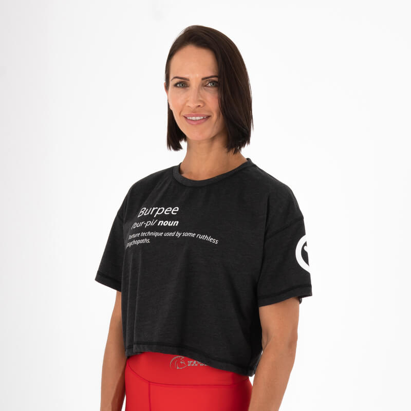 Camiseta Burpee Ecoactive Crop Tee 3 Camiseta Burpee Ecoactive Crop Tee - Imagen 3