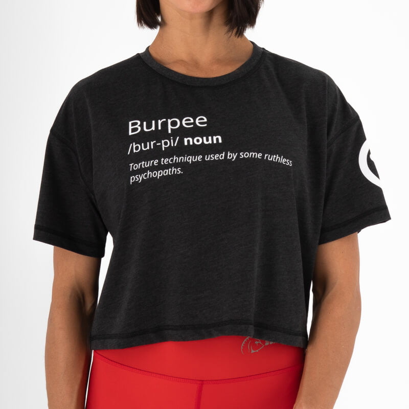 Camiseta Burpee Ecoactive Crop Tee 4 Camiseta Burpee Ecoactive Crop Tee - Imagen 4