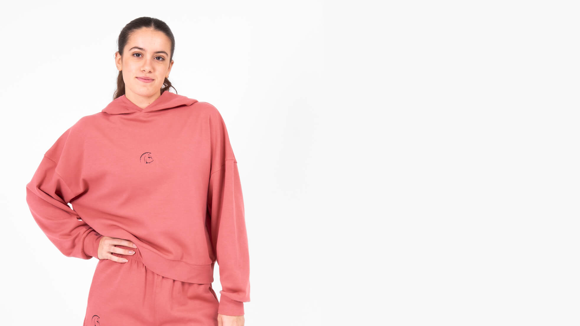 Sudadera Mujer Oversize con Capucha ClimaGuard Flow (Barbell Brat) 9 Sudadera Mujer Oversize con Capucha ClimaGuard Flow (Barbell Brat)