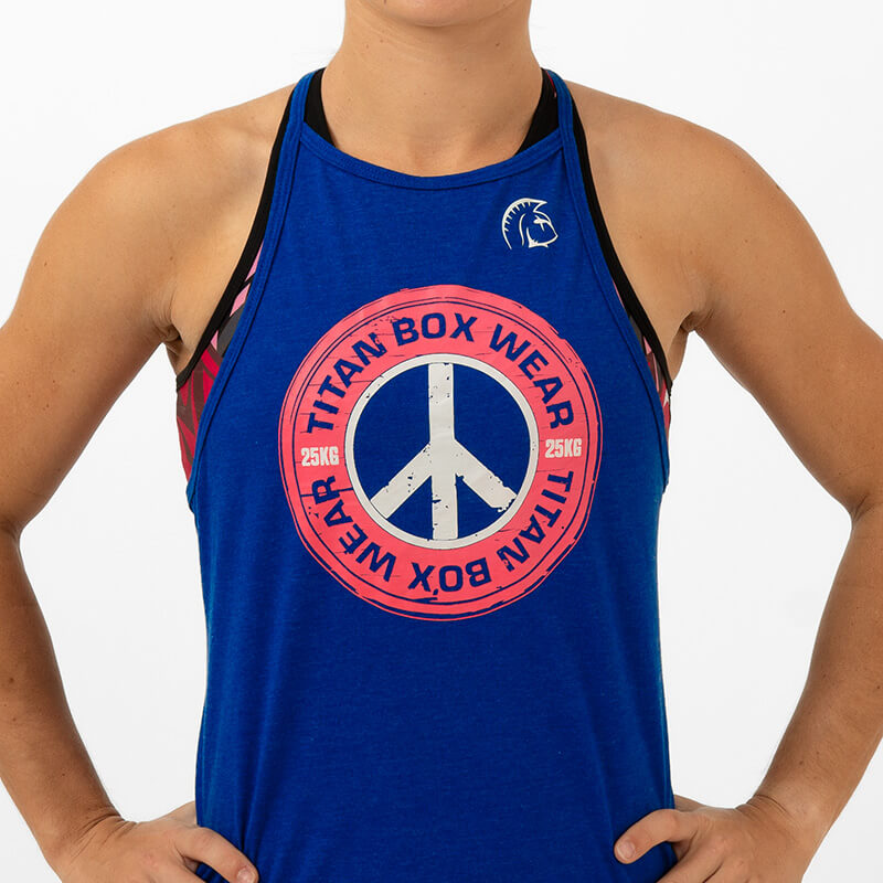 Camiseta sin mangas Ecoactive Halter (Lifting PEACE!!!) 4 Camiseta sin mangas Ecoactive Halter (Lifting PEACE!!!) - Imagen 4