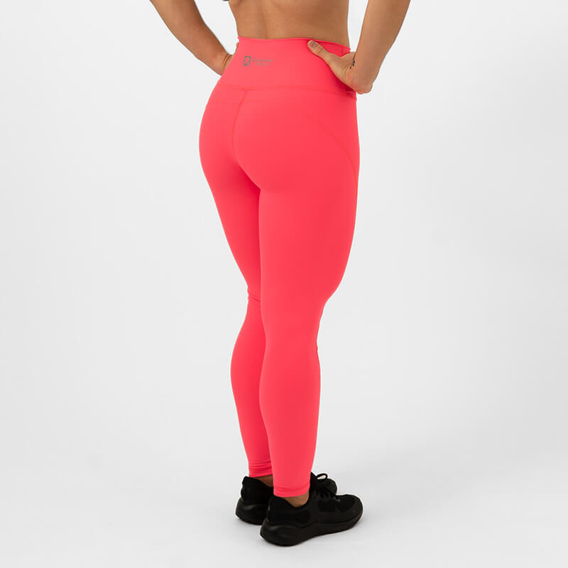 Mallas largas AuraLux II Tights Cintura Alta (Core Neon Pink) 2 Mallas largas AuraLux II Tights Cintura Alta (Core Neon Pink) - Imagen 2