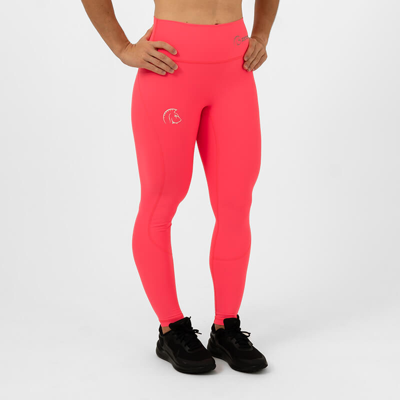 Mallas largas AuraLux II Tights Cintura Alta (Core Neon Pink) 3 Mallas largas AuraLux II Tights Cintura Alta (Core Neon Pink) - Imagen 3