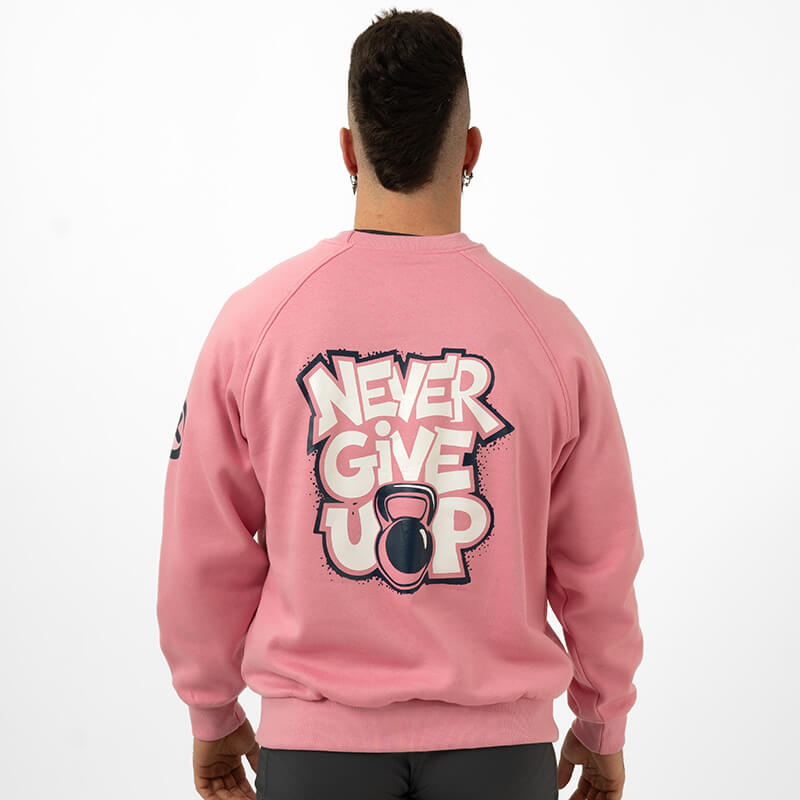 Sudadera Oversized Hombre ClimaGuard (Never Give Up) 4 Sudadera Oversized Hombre ClimaGuard (Never Give Up) - Imagen 4