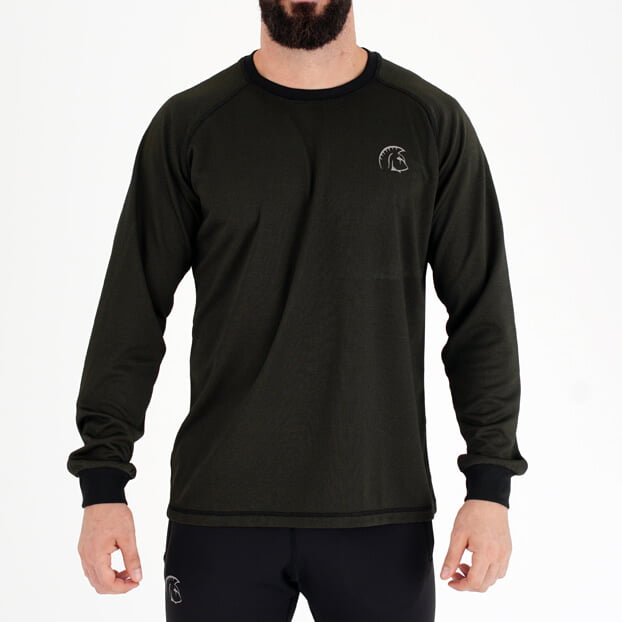 Sudadera UNISEX ClimaGuard CROSS READY (Tactical Green) 4 Sudadera UNISEX ClimaGuard CROSS READY (Tactical Green) - Imagen 4