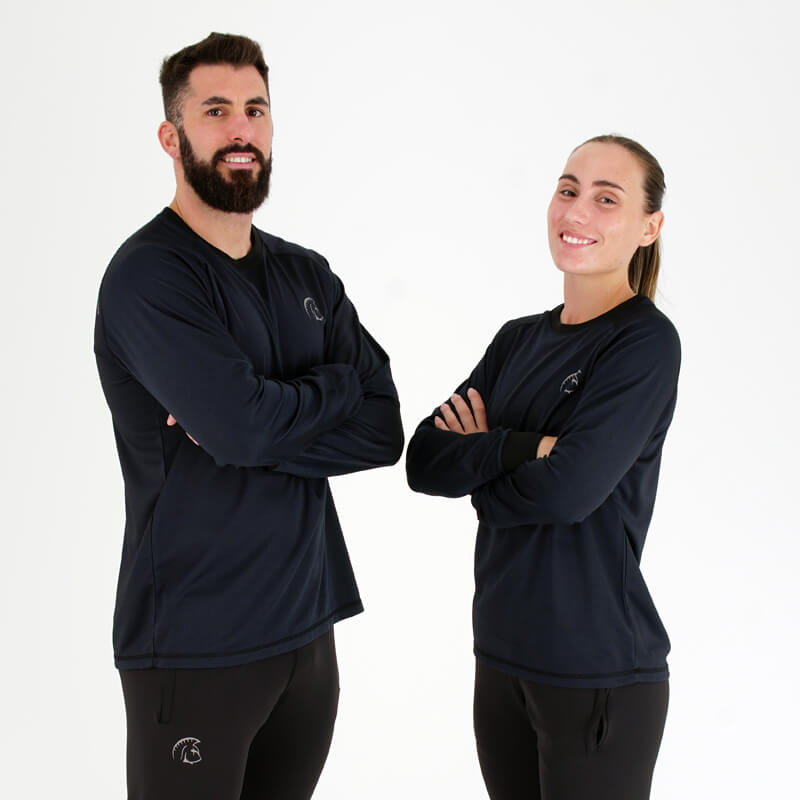 Sudadera UNISEX ClimaGuard CROSS READY (Cobalto) 3 Sudadera UNISEX ClimaGuard CROSS READY (Cobalto) - Imagen 3