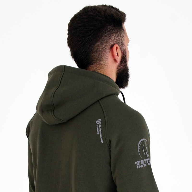 Sudadera Full Zip Hoodie UNISEX (Tactical Green) 4 Sudadera Full Zip Hoodie UNISEX (Tactical Green) - Imagen 4