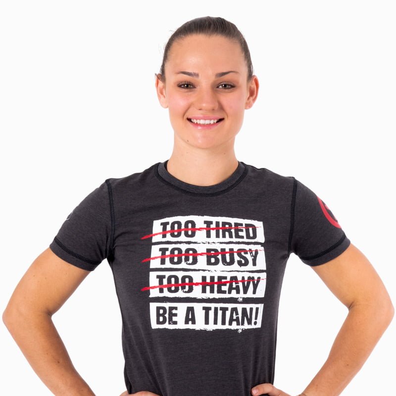 Camiseta Ecoactive Mujer (Be A Titan!!) 4 Camiseta Ecoactive Mujer (Be A Titan!!) - Imagen 4