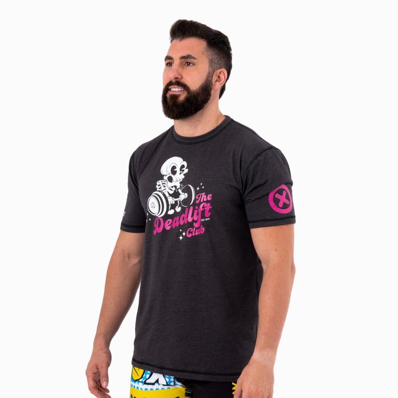 Camiseta Ecoactive (Deadlift Club Black/Pink) 3 Camiseta Ecoactive (Deadlift Club Black/Pink) - Imagen 3