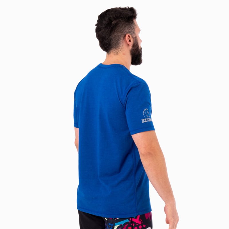 Camiseta Ecoactive (Deadlift Club Royal Blue/Teal) 2 Camiseta Ecoactive (Deadlift Club Royal Blue/Teal) - Imagen 2