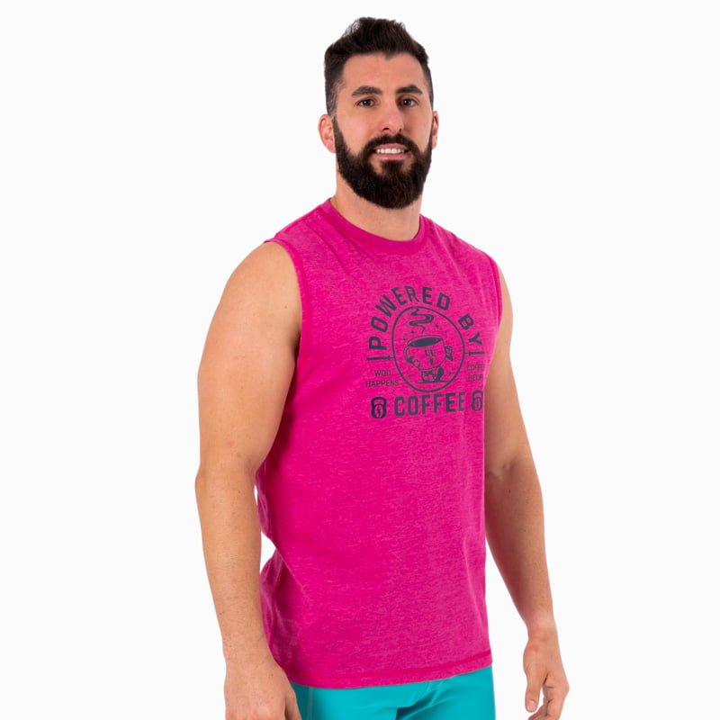 Camiseta sin mangas Ecoactive Hombre (Powered by Coffee) 1 camiseta-sin-mangas-cross-training-ecoactive-powered-by-coffee-pink-navy