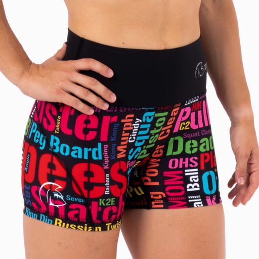 Pantalón corto AuraLux II Booty Cintura Alta (Box Lingo 2 RELOADED) 3 Pantalón corto AuraLux II Booty Cintura Alta (Box Lingo 2 RELOADED) - Imagen 3