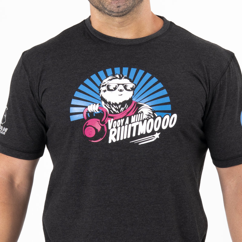 Camiseta Ecoactive (Voy a mi Ritmo Black) 4 Camiseta Ecoactive (Voy a mi Ritmo Black) - Imagen 4